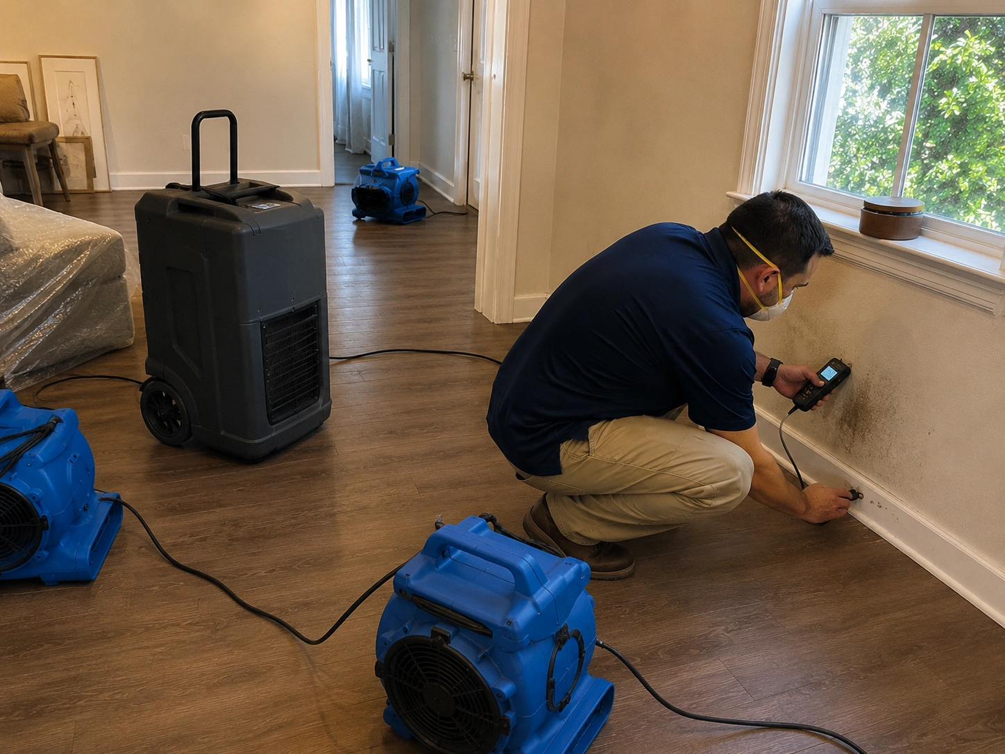 Urgent mold cleanup response setup in Santa Rosa